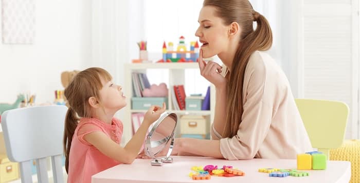 درمان لکنت زبان در کودکان با گفتار درمانی